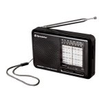 Roadstar tra - 2989 - radio portable - noir