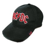 Rock off ac / dc red logo unisex casquette de baseball