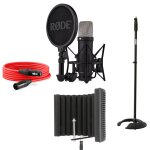 Rode nt1 5th gen black - set recommand� par bax - studio vocal