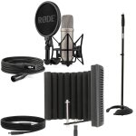 Rode nt1 5th gen silver - set recommand� par bax - studio vocal