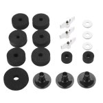 Rondelles d'écrous en feutre a cymbales, support de tambour, accessoires pour ensembles de batteries, ... Rondelles d'écrous en feutre a cymbales, support de tambour, accessoires pour ensembles de batteries, ...