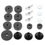 Rondelles d'écrous en feutre a cymbales, support de tambour, accessoires pour ensembles de batteries, ... Rondelles d'écrous en feutre a cymbales, support de tambour, accessoires pour ensembles de batteries, ...