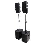 Rondson - enceinte colonne 3 voies 820w noir la - 212 Rondson - enceinte colonne 3 voies 820w noir la - 212