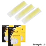 Roseaux de saxophone soprano durables en rsine rutilisable, accessoires d'instruments pratiques adapts ...