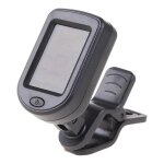 Rotating guitar tuner generator clip on metronome tuner multifunction portable