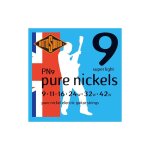 Rotosound pn9 pure nickels - jeu de cordes guitare electrique - 9 - 42