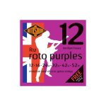 Rotosound r12 roto purples - jeu de cordes guitare electrique - 12 - 52