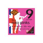 Rotosound r9 - 2 roto pinks double decker - jeu de cordes guitare electrique - 9 - 42 Rotosound r9 - 2 roto pinks double decker - jeu de cordes guitare electrique - 9 - 42