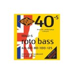 Rotosound rb40 - 5 roto bass - jeu de 5 cordes basse - 40 - 125 Rotosound rb40 - 5 roto bass - jeu de 5 cordes basse - 40 - 125
