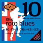 Rotosound rh10 roto blues cordes pour guitare electrique 10 - 52