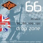 Rotosound rs66lh drop zone - jeu de cordes basse - 65 - 130 Rotosound rs66lh drop zone - jeu de cordes basse - 65 - 130