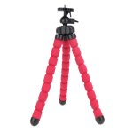 Rouge - grand trpied universel flexible monopode pour appareil photo numrique dv, support de trpied ...