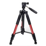 Rouge - trpied d'appareil photo reflex portable et pliable, 55 pouces, pour canon, nikon, sony, dslr ...
