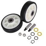 Rouleau de support de tambour de sche - linge et arbre pour 303373, 12051541, er303373k, 303373k 2 pices ...