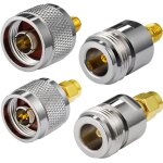 Rp sma vers n type adaptateur rp sma adaptateur d'antenne wifi 4 kit pour wlan ext�rieur antenne rpsma ...