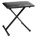 Rtx bax - banquette pour clavier - montage rapide - simili cuir noir - plaques de renfort acier