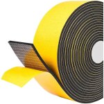 Ruban d'étanchéité epdm 50x3 mm - isolation acoustique adhésive automatique et étanche à la poussière ... Ruban d'étanchéité epdm 50x3 mm - isolation acoustique adhésive automatique et étanche à la poussière ...