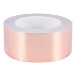 Ruban de feuille de cuivre 50mm x 30m pour ladhsif de blindage emi pour les rparations electriques, ...