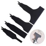 Ruitool 4 pcs 10 / 30 / 50 / 100mm acier alli� scie alternative scie lame lame de nettoyage de tuile ...