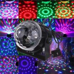 Rvb led effet d'�clairage de sc�ne 5 w voix contr�le sonore cristal magique boule laser �clairage de ...
