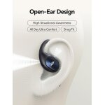 S31 ecouteurs bluetooth sans fil sport, bluetooth 5. 3, ecouteurs ouverts avec 4 enc mic, ecouteur pour ...