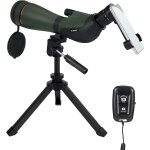 Sa412 longue - vue 20 - 60x80mm, hd fmc longue - vue avec 1. 25 oculaire, avec sv146 trpied de bureau ...