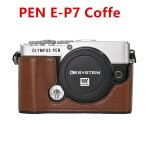 Sac pour appareil photo en cuir pu demi - corps étui pour olympus e - m10 mark iii iv em10iv iii stylo ... Sac pour appareil photo en cuir pu demi - corps étui pour olympus e - m10 mark iii iv em10iv iii stylo ...