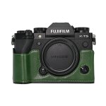 Sac pour appareil photo en cuir pu demi - corps tui pour xt5 fuji x - t5 batterie ouverture couverture ...