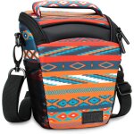 Sac appareil photo hybride avec rangement accessoires reflex et couverture etanche - compatible avec ...