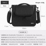 Sacs à bandoulière pour appareil photo reflex numérique, sac étanche pour objectif de photographie pour ... Sacs à bandoulière pour appareil photo reflex numérique, sac étanche pour objectif de photographie pour ...