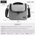 Sacs à bandoulière pour appareil photo reflex numérique, sac étanche pour objectif de photographie pour ... Sacs à bandoulière pour appareil photo reflex numérique, sac étanche pour objectif de photographie pour ...