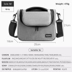 Sacs à bandoulière pour appareil photo reflex numérique, sac étanche pour objectif de photographie pour ... Sacs à bandoulière pour appareil photo reflex numérique, sac étanche pour objectif de photographie pour ...