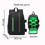 Sac  dos pour appareil photo multifonctionnel, sac vido numrique dslr, tanche, pour appareil photo ...