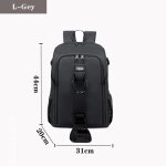 Sac  dos tanche pour appareil photo, grande capacit, pour trpied vido dslr, avec housse de pluie, ...