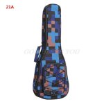 Sac a dos de ukul�l� de 21 / 23 / 26 pouces, sac de concert imperm�able, etui de protection, mini sac ...