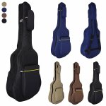 Sac pour guitare acoustique, epais en coton, 4 couleurs, 40 / 41 pouces, a epaule, mode, cool, el�gant, ...