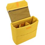 Sac d'insertion d'appareil photo �ponge en nylon sac rembourr� portable �tanche antichoc pour objectifs ...