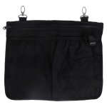 Sac latral de cage pour chien sac de rangement amovible et lavable pour cage pour chat avec poche en ...
