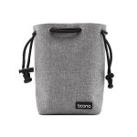 Sac  lentilles pour appareil photo, tui  cordon de serrage pour dslr nikon canon sony pentax, protection ...