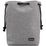 Sac  lentilles pour appareil photo, tui  cordon de serrage pour dslr nikon canon sony pentax, protection ...