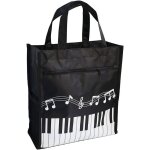 Sac a musique sac a main imperm�able oxford tissu touches de musique clavier motif pour les achats voyage ...