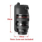 Sac d'objectif d'appareil photo étanche, sac à cordon avec taille s m l xl pour canon sony nikon dslr, ... Sac d'objectif d'appareil photo étanche, sac à cordon avec taille s m l xl pour canon sony nikon dslr, ...