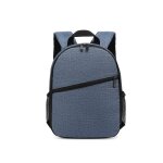Sac photo tanche et polyvalent avec deux poches en filet et bretelles confortables - gris et bleu disponibles ...