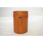 Sac en pu pour objectif d'appareil photo reflex numrique, tui tendance pour objectif, nikon, sony, ...