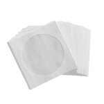 Sac de rangement pour disques blancs 2022 pices, sacoche de protection pour dvd, sacs en papier portables ...