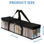 Sacs de rangement portable pour cd, sac de pvc transparent pour dvd, pochettes de transport grande capacité ... Sacs de rangement portable pour cd, sac de pvc transparent pour dvd, pochettes de transport grande capacité ...