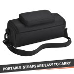 Sac de rangement portable pour sony srs - xb43, tui rigide de protection audio, sangle d'paule amovible ...