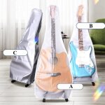 Sac transparent pour guitare acoustique, classique et electrique, basse, ukulele display, housse anti ...