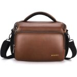 Sacoche pour appareil photo reflex dslr appareil photo sac bandoulière sac à main housses, marron foncé ... Sacoche pour appareil photo reflex dslr appareil photo sac bandoulière sac à main housses, marron foncé ...