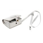 Sacoche en cuir pu pour appareil photo, mini tui de protection avec bandoulire, rangement d'accessoires ...